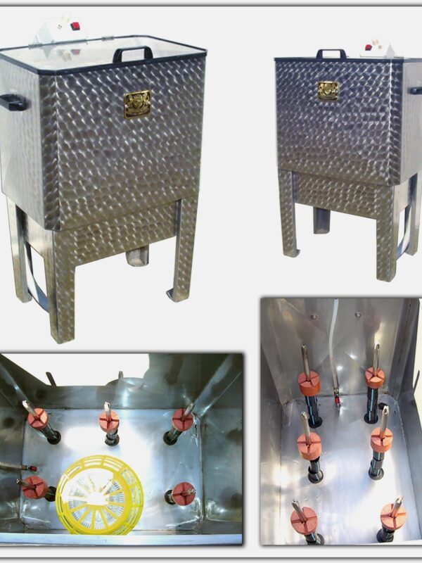 Bottlew washing machine, inside & outside wash