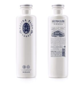 KASTRA ELION VODKA SIPPED IN AFIMAR MARLAFEKAS STILLS