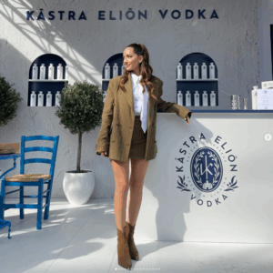 KASTRA ELION VODKA SIPPED IN AFIMAR MARLAFEKAS STILLS